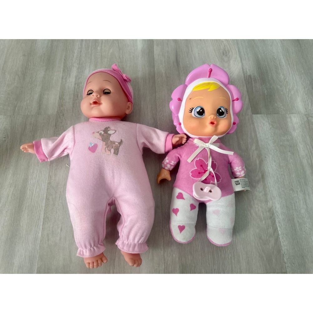 Cry Babies Tiny Cuddles Baby‎ Doll and baby doll soft